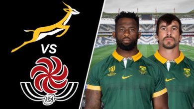 Springboks Test Match Against Georgia