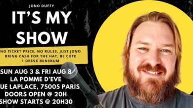 ENGLISH STAND UP COMEDY SHOW – IT’S MY SHOW !