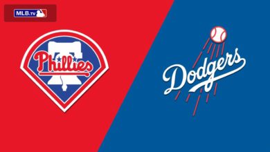 MLB PHILLIES @ DODGERS