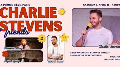 Charlie Stevens & friends – English Stand-Up Comedy in Paris