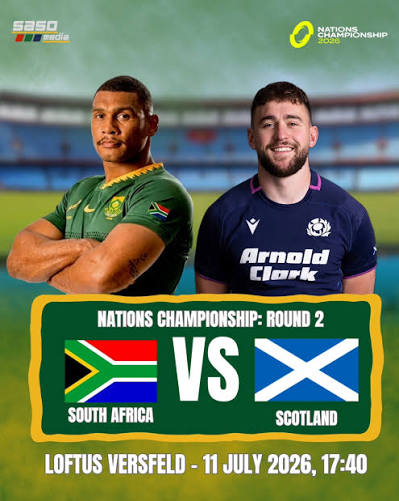 SPRINGBOKS vs SCOTLAND 2026 - La Pomme D'Eve - South African Pub - Paris