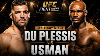 UFC DU PLESSIS vs USMAN